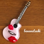 【再販】真っ赤なキスマーク ♡ギターブローチ