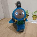 LOVOT ラボット用 ポンポン マフラー B グリーン or ブラウン