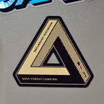 TRIANGLE OUTDOOR STICKER（2枚セット）