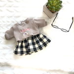 ゆったりスウェット＆スカート　hello
