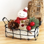 クリスマス雪だるまマスコット