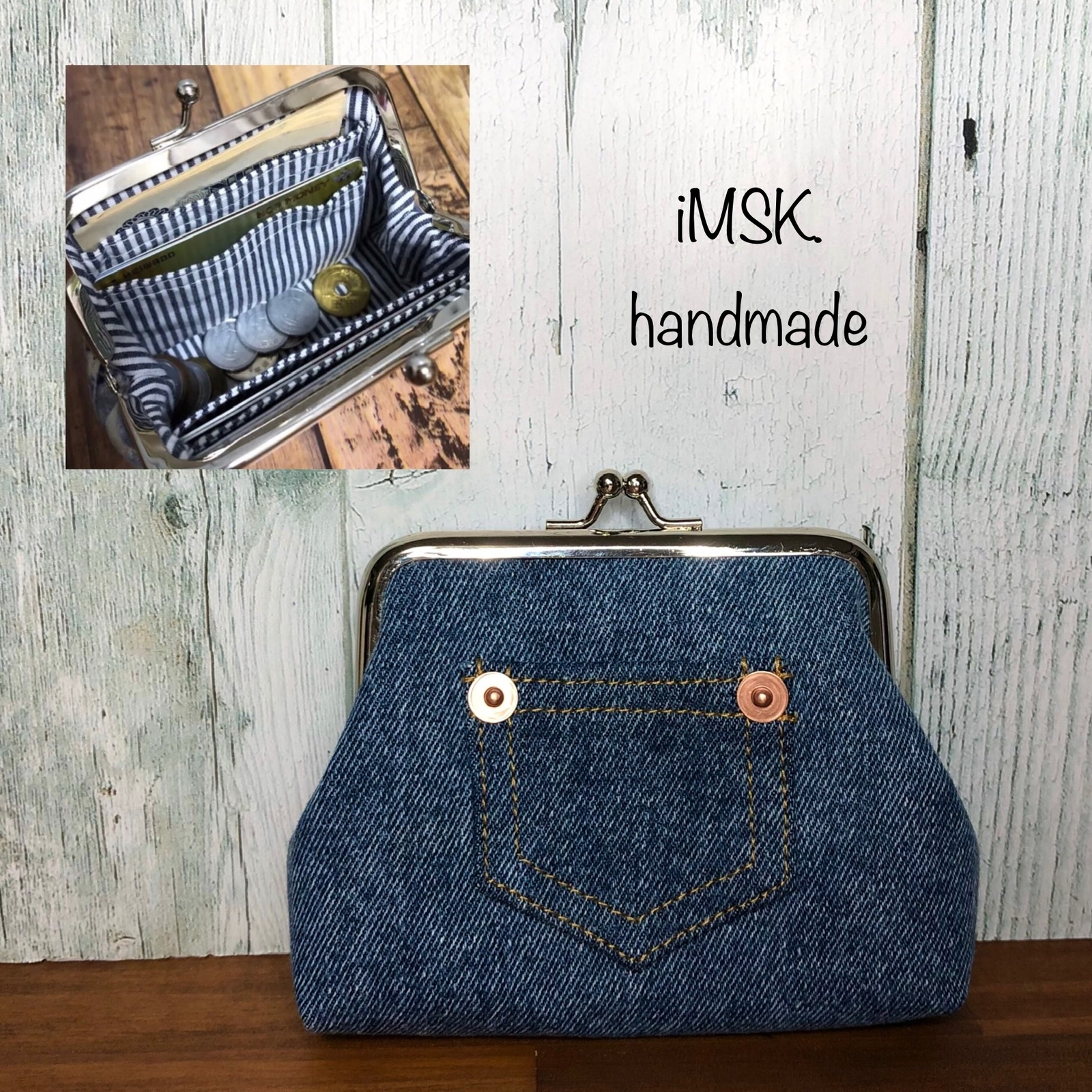 がま口ポーチ ポーチのハンドメイド 手作り通販 Minne 日本最大級のハンドメイドサイト