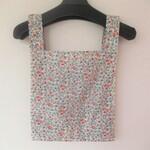 リバティ☆小さくたためるエコバック☆コンビニ弁当がそのまま入ります☆エデナム・ナイロンタフタ