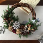  * Brown nuts  II * Christmas wreath  * クリスマス リース  ギフト