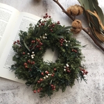 （再販）クリスマスリース✴︎プリザーブドフラワー✴︎野ばらの実