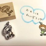 ボブ代のおえかきラインはんこ  〜 イシシシ編 〜