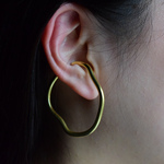 イヤーカフbrass　大 太さ3mm