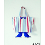 足付きエコバック(A)ECO MINI BAG   ☆送料無料