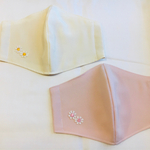 お花刺繍シルクマスク　machi202様専用