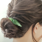 レジン　ヘアクリップ
