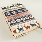 【SALE】X'masブックカバー③文庫本
