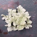  【20枚】あじさいの花びらパーツ アンティーク系 ヴィンテージグリーン系
