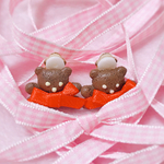 クッキークマチャンイヤリング