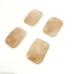  「#6081」キラキラ 長方形 カボション ✴︎ 4個セット