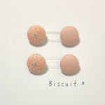 ベビーandキッズ用♡くるみボタンヘアゴム