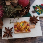 クリスマス🎄ミニチュアローストチキン