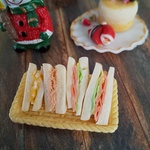 ❰再販❱ミックスサンド(ミニチュアフード)