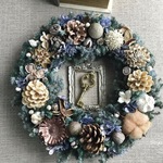  * Forest × Tree nuts wreath Ⅲ * クリスマス　リース🌿ギフト