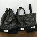 ★入園、入学★レッスンバッグ、お着替え袋、シューズ袋セット