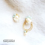asymmetry bijou #3 ピアス/イヤリング