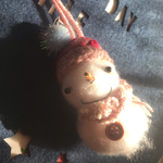 雪だるま⛄️ストラップ