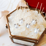 ★crystal pearl hair accessories
