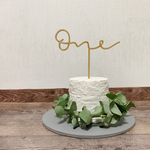 one ケーキトッパー［1歳　誕生日］