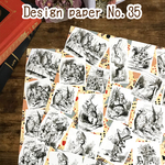 Design Paper デザインペーパー No,35(15枚入)