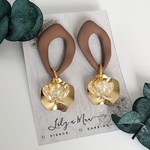 【joule】花びら揺れる華やかピアス