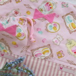 再販★給食セット☆巾着＆ナフキン☆入学☆マカロン★ピンク