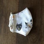 【マスク】おとぼけ猫ちゃんマスク