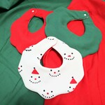クリスマス・スノーサンタのもくもくスタイ。レッド