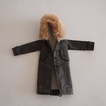 御予約作品　momoko ジェニー outfit..11.1モッズコート（カーキ）