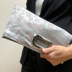 お値下げ中★帯ﾘﾒｲｸ★異国風な雰囲気2wayクラッチバッグ／スクエアバッグ／パーティーバッグ／バッグインバッグ／145