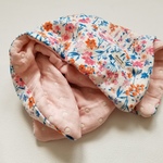 8重ガーゼケット　FLOWER　ハンドメイド　プレゼント　出産祝い　handmade