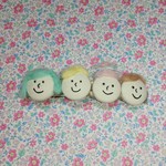なかよしバレッタ(ミント・ブロンド・ピンク・ミルクティー)