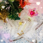 ★送料無料★お星さまの魔法のステッキ☆ピンクなクリスマス