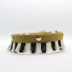 フリンジチョーカー（マスタード）