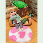 SALE❣️何かのたまごのラグ【ドール用ミニサイズ】
