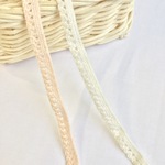 オーガニックコットンストレッチレース  3m Organic cotton stretch lace
