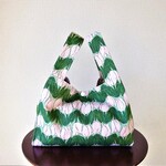 レジ袋型エコバッグ◎チューリップ◎ランチバッグ◎コンビニ袋◎薬局袋◎マチたっぷり15㎝◎