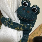 カエルぬいぐるみ