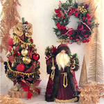 オールドサンタクロースセット　クリスマスファンタジー