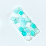 ティファニーブルー風　ドロップスマホケース　ドロップiPhoneケース　