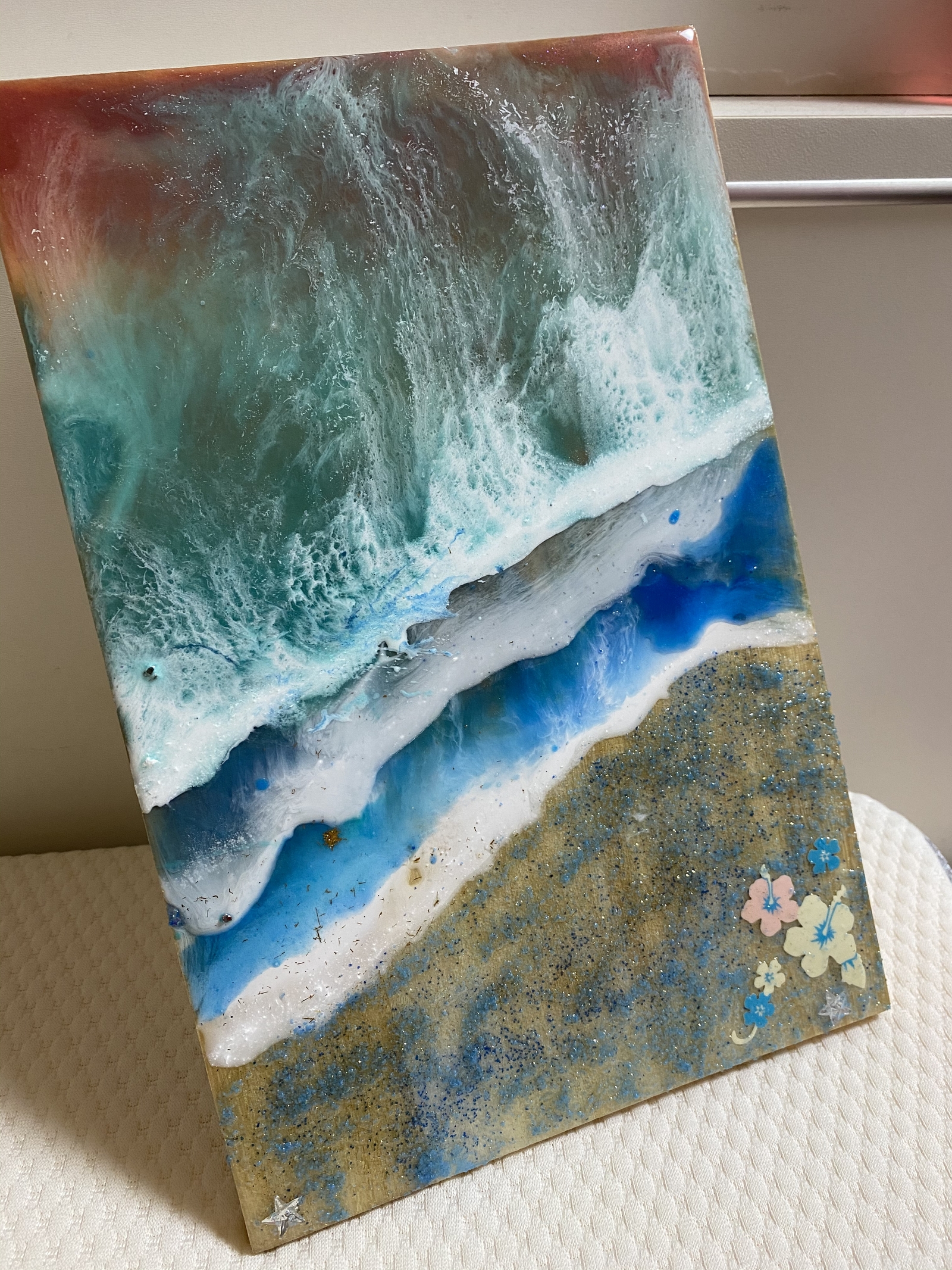 レジンアート 海 絵画 インテリア アートパネル 壁掛け レジンアート 海 絵画 インテリア アートパネル 壁掛け
