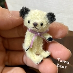 ミニチュア モールアート スーティーくま テディベア**Tamu bear