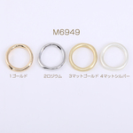 M6949-4  30個 フレームチャーム 丸型 20×21mm 3×【10ヶ】
