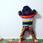 こびとパンツ  〈キャメル〉100cm