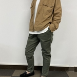 しっかりストレッチ素材の楽ちんもんぺパンツ