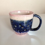 　水玉のマグカップ　７